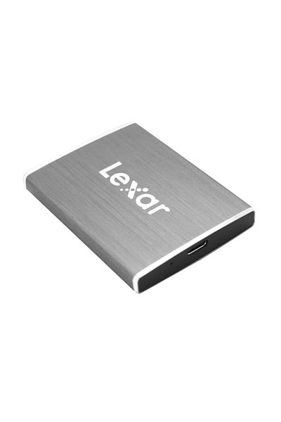 Lexar 512 جيجابايت Lsl100-512rb Sl100 USB 3.1 550-400-3y نوع-c خارجي محمول SSD