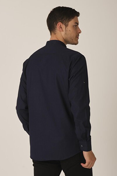 ALEXANDERGARDI Πουκάμισο με κανονική εφαρμογή με πτυσσόμενο μανίκι (e21-32506)