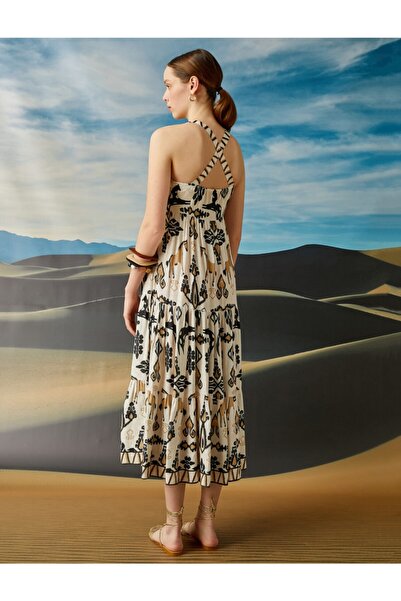 Koton Rochie cu modele cu detaliu cu fantă