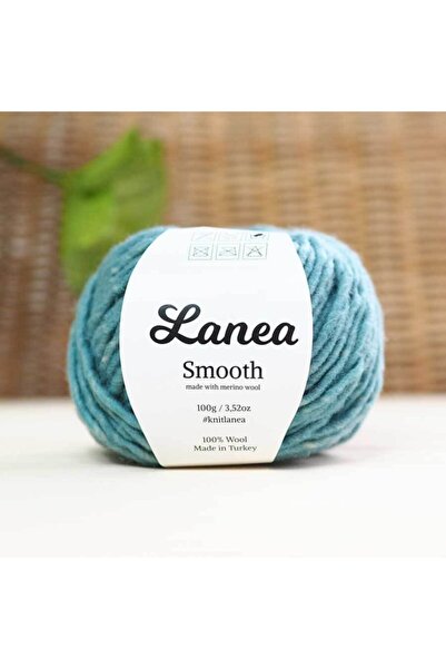 Lanea Smooth Merino Yün Ip / 31 Turkuaz Kırçıllı