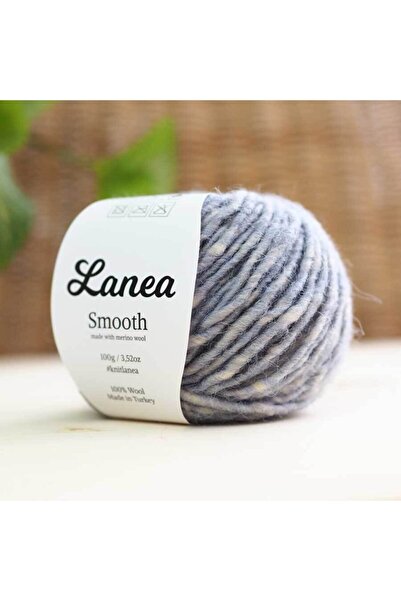 Lanea Smooth Merino Yün Ip / 37 Açık Mavi Kırçıllı