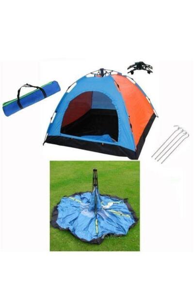 Realx Tam Otomatik Kurulum 6 Kişilik Kamp Çadırı 220 X 250 X 160 Cm