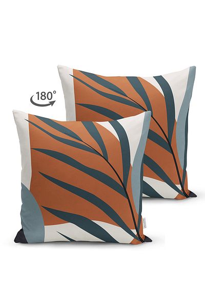 Realhomes Design special Boho Desen imprimat digital Modern Suede Perna Husa de perna