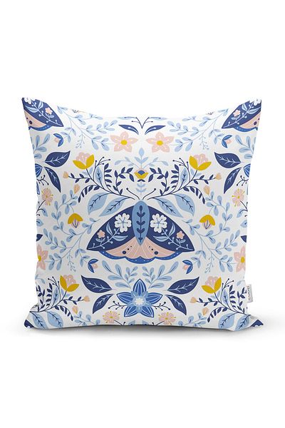 Realhomes Husă de pernă decorativă cu imprimare digitală cu design special floral