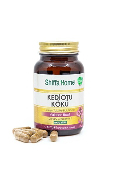 Shiffa Home Kediotu Kökü Kapsül Kedi Otu Kökü 60 Kapsül
