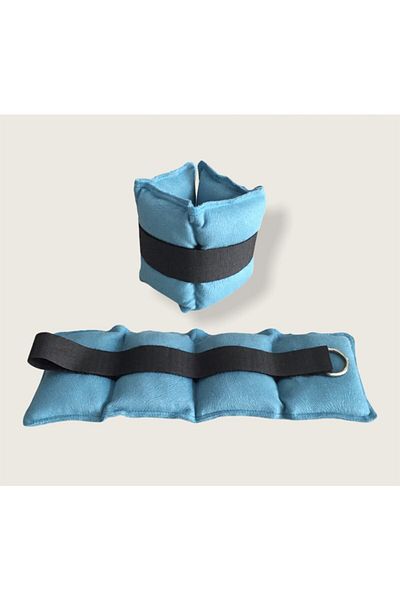 REMEGE Hand & Ankle Weight 2 Pieces of 1.5 Kg Sand Bag - Muscle Strengthening Set of Two