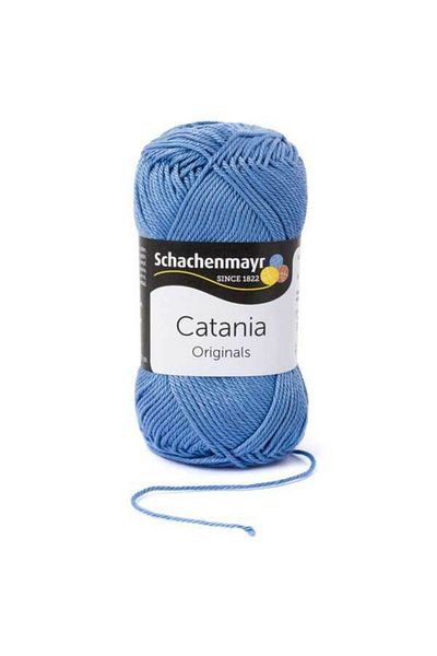 Schachenmayr Catania Hand Knitting Thread / 50g / 247 Medium Blue