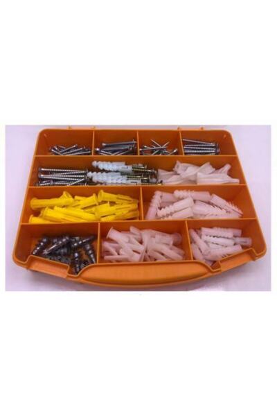 İstanbul E-Hırdavat Organizer Vida Kutusu Alçıpan Dübeli Plastik Dübeli Gaz B...