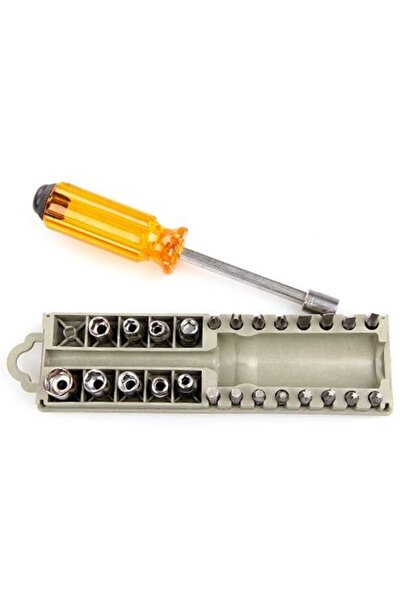 Çokuygunuz 27 Parça Tornavida Lokma Vidalama Seti Pc Laptop Tamir Bakım Kiti