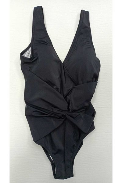 Eros Women's Black Spiral Swimsuit