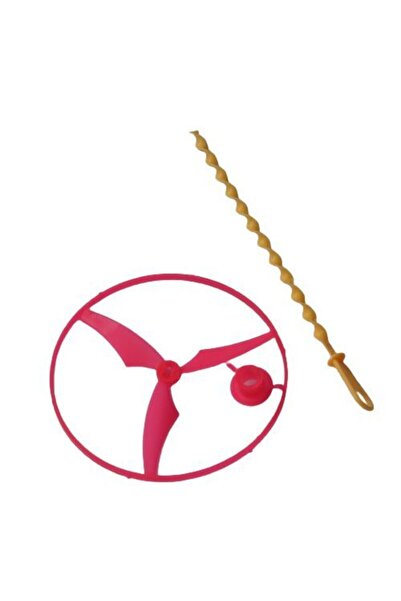 BULDUK 24 Adet Ufo Floresan Uçan Daire Pervane Oyuncak - Uçabilen Oyuncak