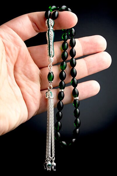 OTTOTESBİH Rozariu cadou pentru bărbați, rozariu din chihlimbar de foc, rozariu de colecție