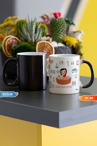 Hediyelen Tıbbi Sekreter Sihirli Kupa Bardak