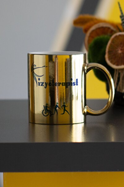 Hediyelen Fizyoterapist Gold Kupa Bardak