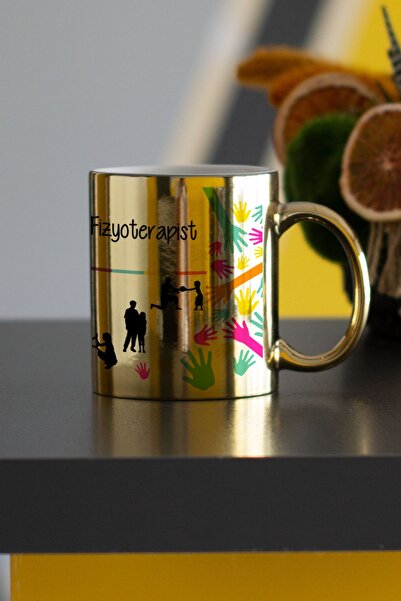 Hediyelen Fizyoterapist Gold Kupa Bardak