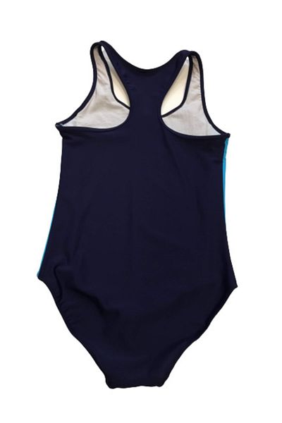 Sunset Navy Blue Girls Swimsuit