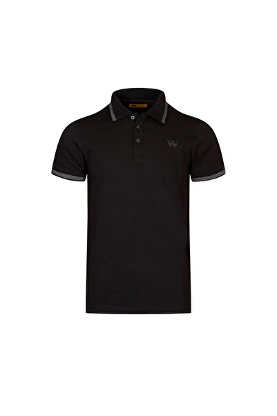 THEWILDWALKING Men's Polo Neck T-shirt