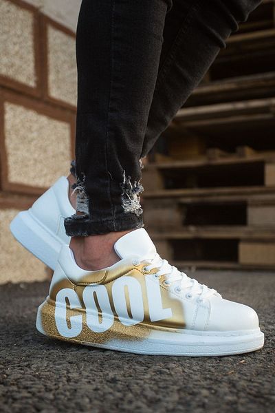 Chekich Ch254 Cbt Pittura Men's Shoes 429 White / Yellow Cool