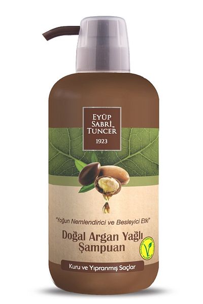 Eyüp Sabri Tuncer 600 ml Natural Argan Oil Pet Bottle Shampoo