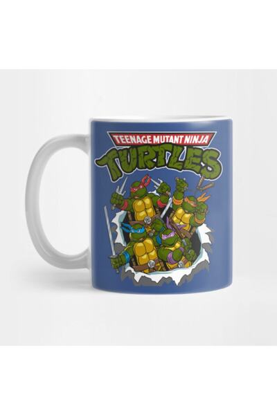 Pixxa 80s Teenage Mutant Ninja Turtles Kupa Bardak