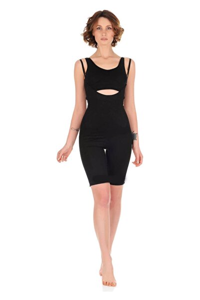 bejamonti Γυναικείος Μαύρος Κορσές Ολόσωμο 9006