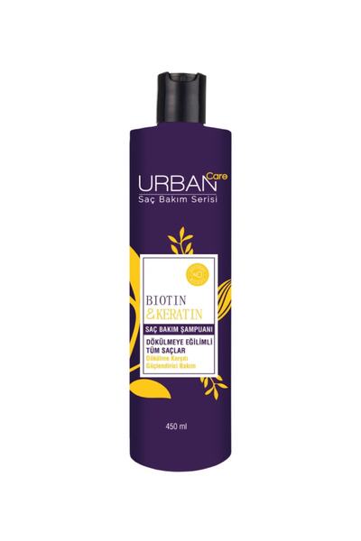 Urban Care Biotin & Keratin Şampuan Click Kapaklı 450 ml
