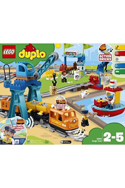 LEGO Duplo 10875 Kargo Treni Işıklı Ve Sesli