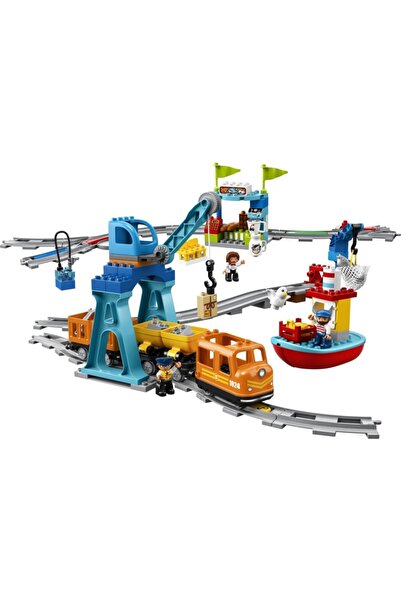 LEGO Duplo 10875 Kargo Treni Işıklı Ve Sesli