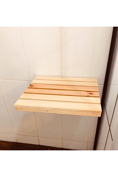 KZY Hobi Ahşap Banyo Tabure 35x30 Ebat