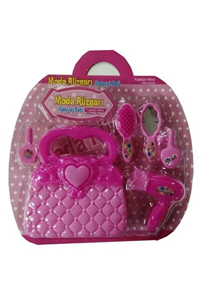 Genel Markalar Oyuncak Çantalı Makyaj Seti Moda Rüzgarı Çantalı Makyaj Seti