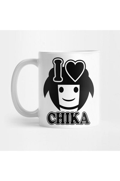 Pixxa كوب أنا أحب تشيكا