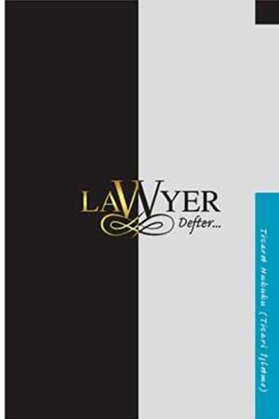 Savaş Yayınevi Lawyer Defter - Ticaret Hukuku Ticari İşletme Notlu Öğrenci Defteri