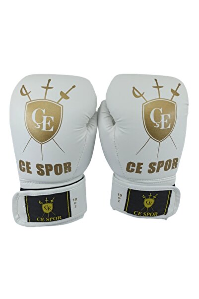 CESPOR Beyaz Kick Boks Ve Boks Eldiveni
