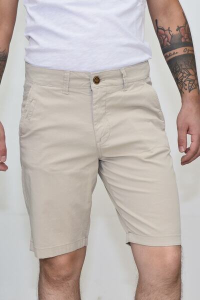 Superfly Ανδρικό σορτς Slim Chino Stone 2070322