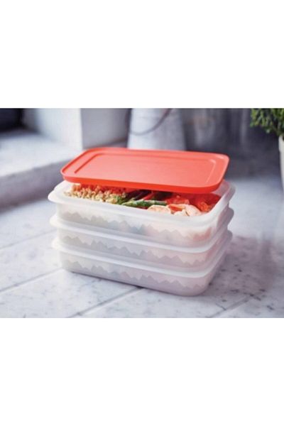 Tupperware Alaska 3-Tier Deep Freezer Storage Container
