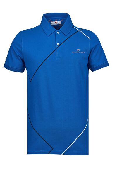 BEARRAYBON Men's Polo Neck T-shirt