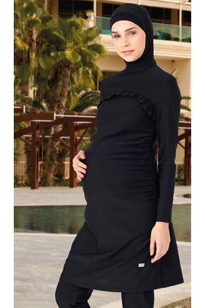 Adasea Μαγιό Lycra Μακρυμάνικο 4276 Μαύρο