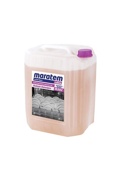 Maratem M302 + M303 Dishwashing Detergent + Polisher for Industrial Dishwashers 20 + 20 L