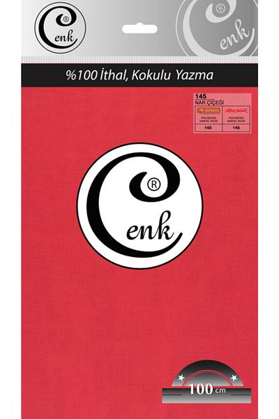 Cenk Μονόχρωμη τσάντα γραφής 100 cm - 0301 - 145-Νάρι Λουλούδι-21