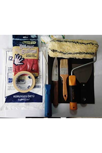 Dmc Profesyonel Boyacı Rulo Fırça Seti Pro 10 Parça