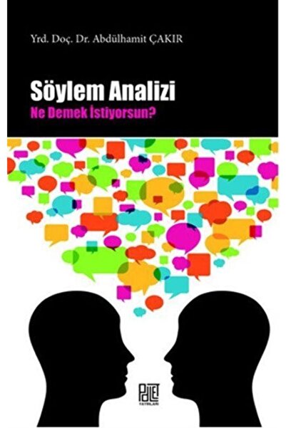 Palet Yayınları Söylem Analizi &amp;amp; Ne Demek Istiyorsun?
