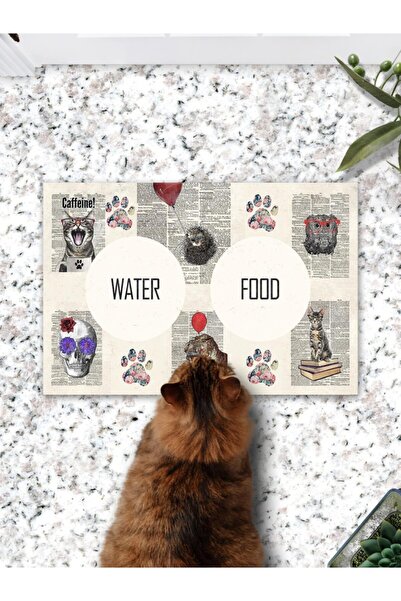 Patipeti سجادة تدريب طعام القطط والكلاب والقطط والقطط والقطط