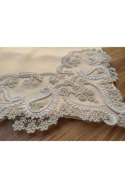Çeyiz Bahçesi French Lace Promise Engagement Bundle Mother of Pearl