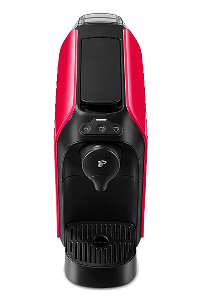 Tchibo Cafissimo Easy Red + 5 Boxes of Capsule Coffee