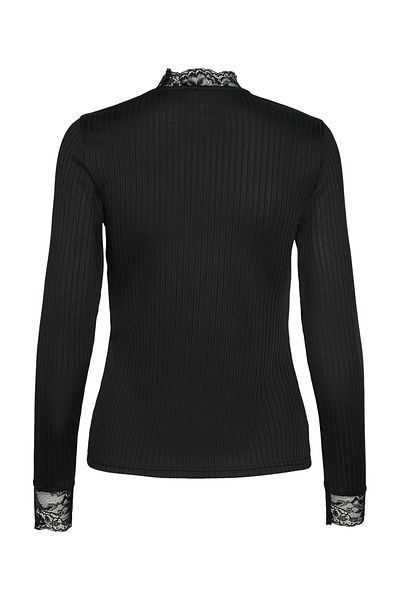 YAS. YASBLACE LS Top - S. NOOS Damen Sweatshirt