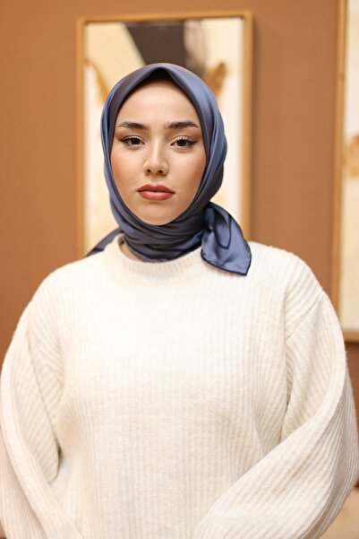 Silk Home Düz Micro Saten Eşarp 28010-07