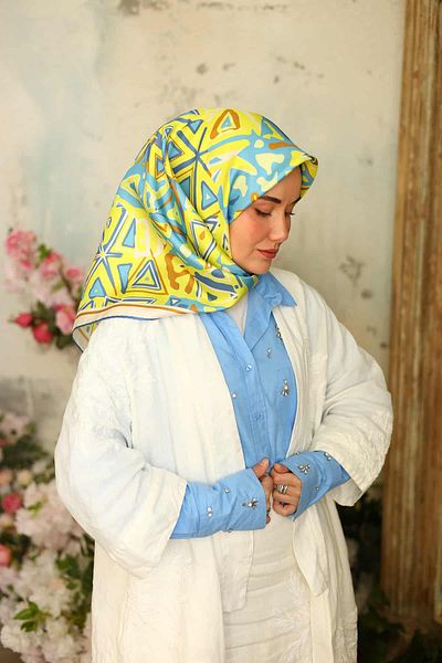 Silk Home Twill Silk Scarf 11427-21