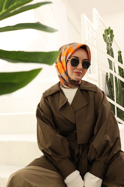 Silk Home Μεταξωτό κασκόλ Twill 11410-34