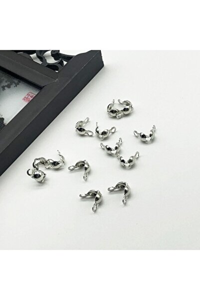 Nasip Bijuteri Material de bijuterii cu închidere cu nod de culoare argintie ...