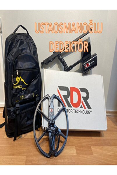 RDR Dedektör Ustaosmanoğlu dedektör Rdr Deep Pro 32 cm Başlık(EKİPMAN ÇANTASI HEDİYE)